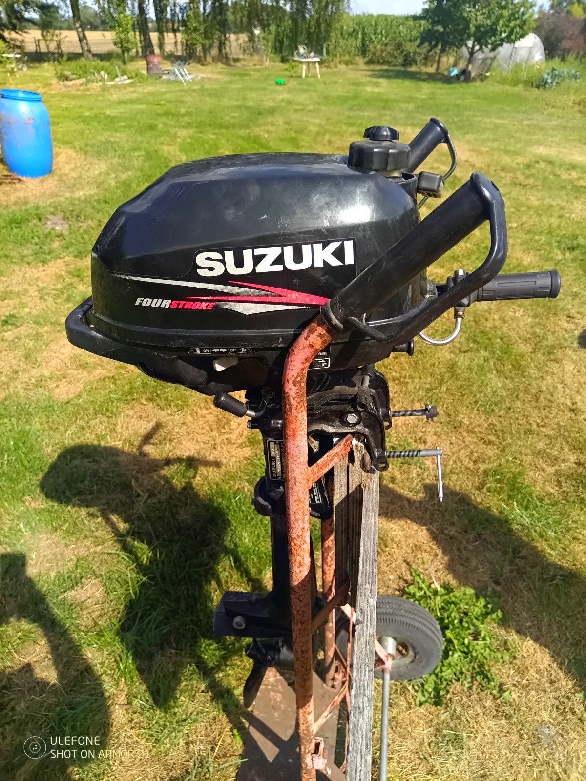 Suzuki buitenboordmotor 2.5 pk 4 takt - staartstuk kapot, Watersport en Boten, Ophalen, Gebruikt, Minder dan 5 pk, Viertaktmotor