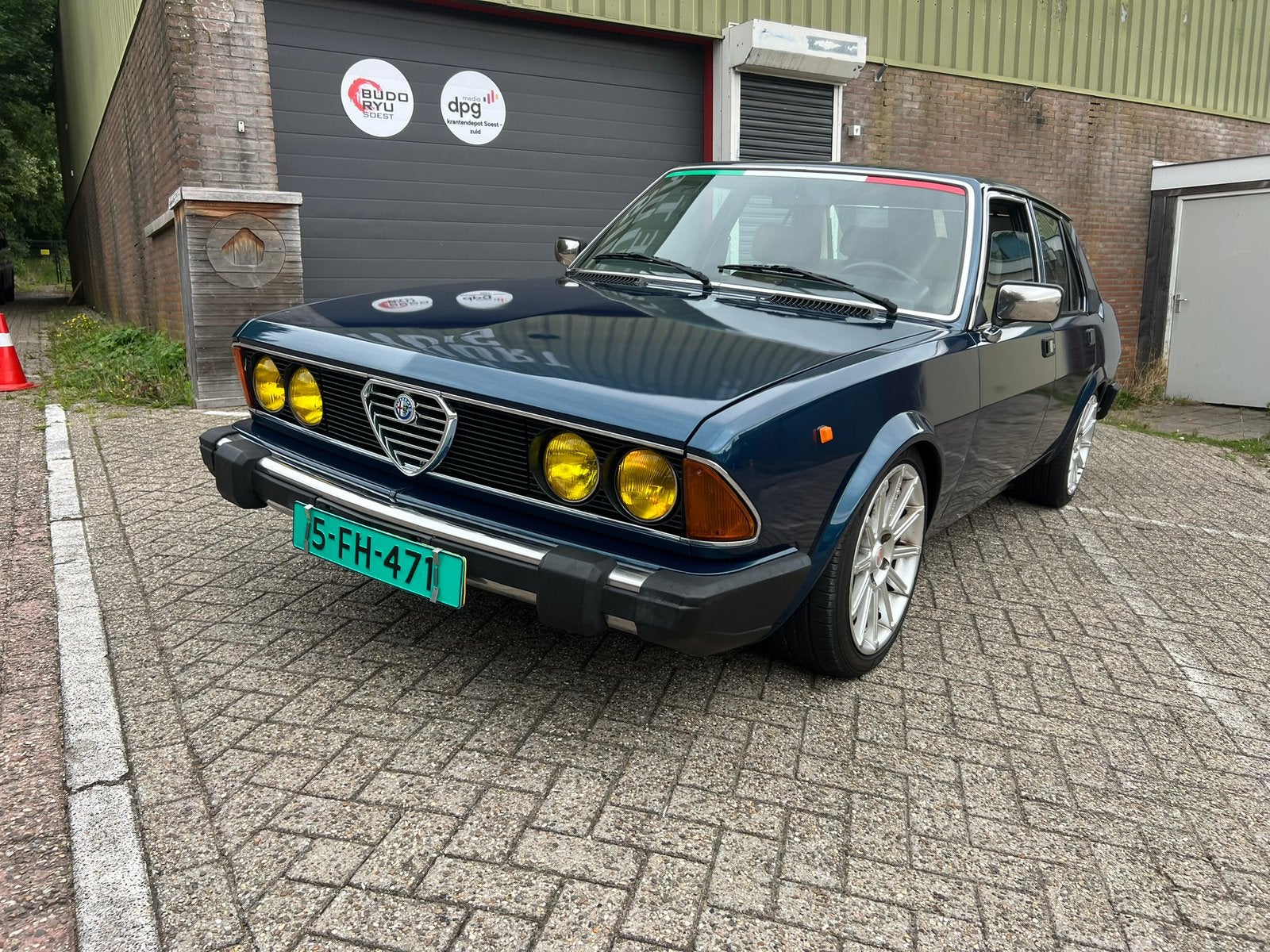 Alfa Romeo Alfa-6 3.0  AUT 1983 Blauw 24 Mnd APK uniek model, Automaat, Achterwielaandrijving, 157 pk, Blauw
