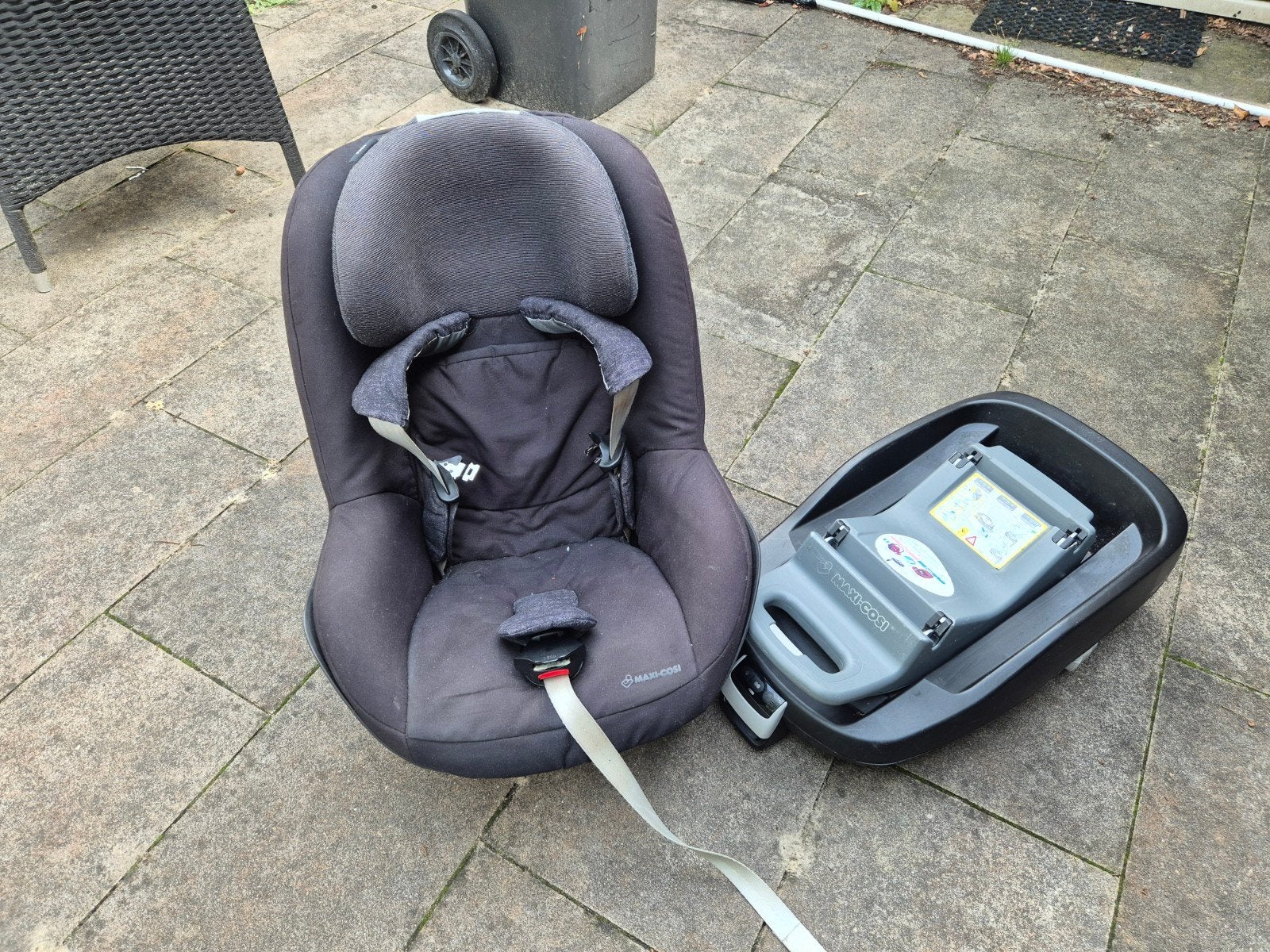 maxi cosi Pearl inclusief Familyfix base, Ophalen, Gebruikt, 9 t/m 18 kg, Verstelbare rugleuning