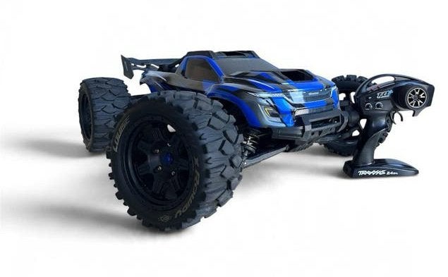 Traxxas XRT 1/5 8S Brushless Truggy HW max5 TSM RTR Blauw, Elektro, Auto offroad, Ophalen of Verzenden, Zo goed als nieuw