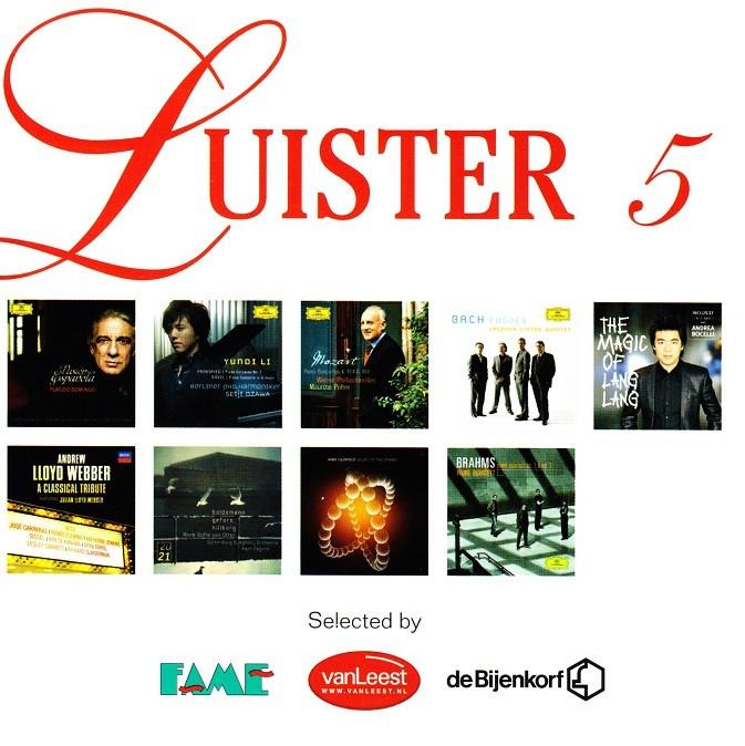 SALE-> CD VARIOUS - Luister 5, Verzenden, Classicisme, Zo goed als nieuw, Kamermuziek