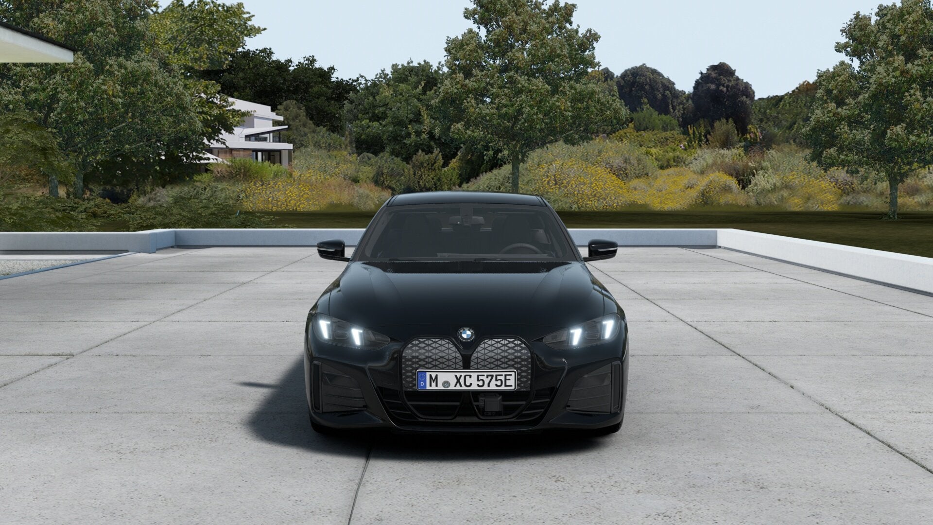 BMW i4 eDrive35 M Sport / Achteruitrijcamera / Stuurverwarmi, Auto's, BMW, Achterwielaandrijving, Zwart, Zwart, Leder