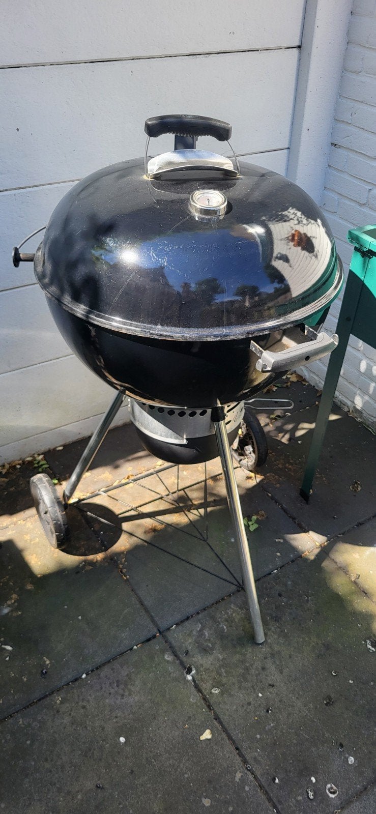 Weber Master-Touch BBQ 57cm, Tuin en Terras, Houtskoolbarbecues, Ophalen, Gebruikt, Weber, Met accessoires