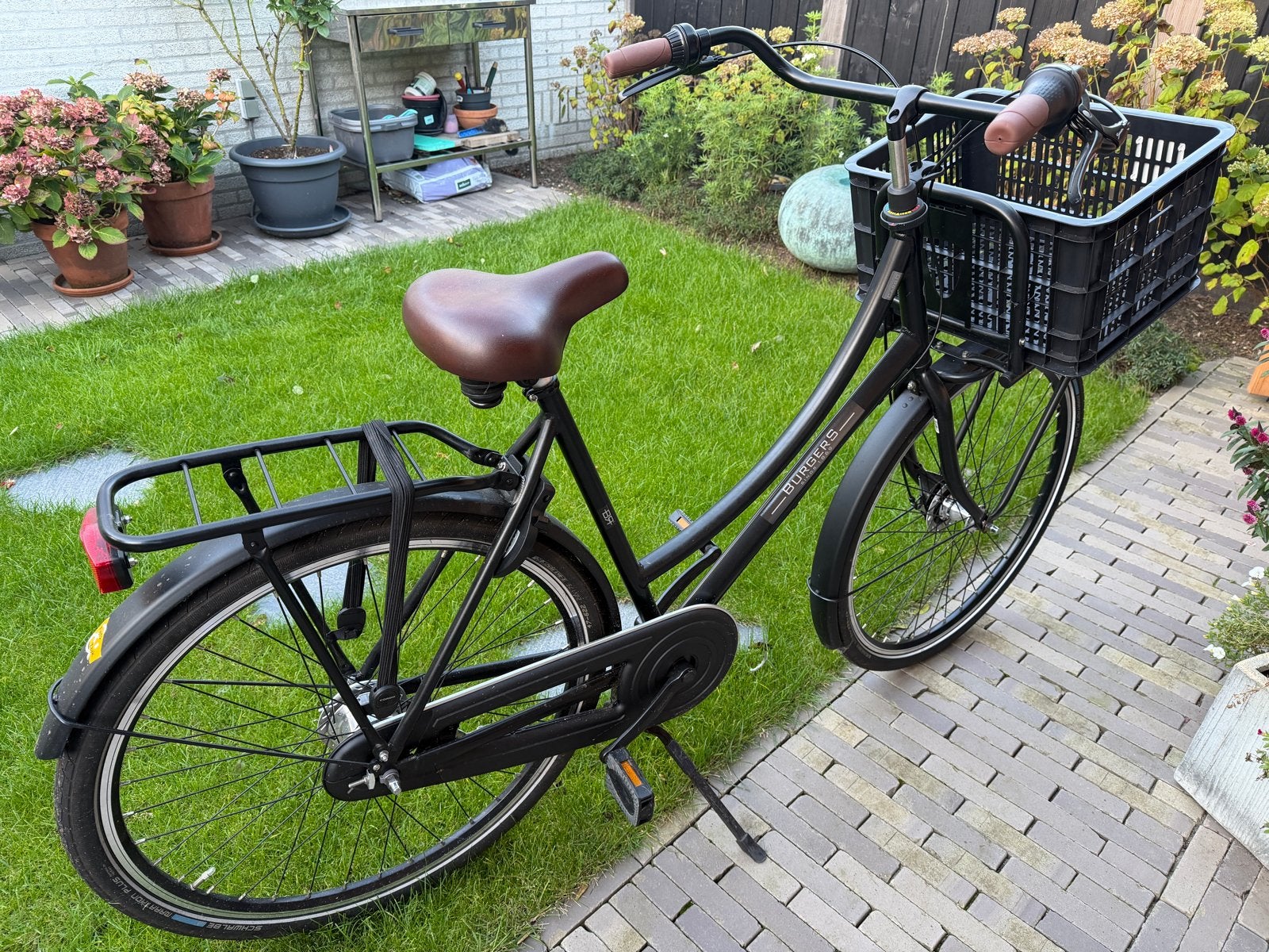 Burgers Cargo V7 met rollerbrakes - 2 jaar oud, Ophalen, Gebruikt, Trommelrem, Overige merken