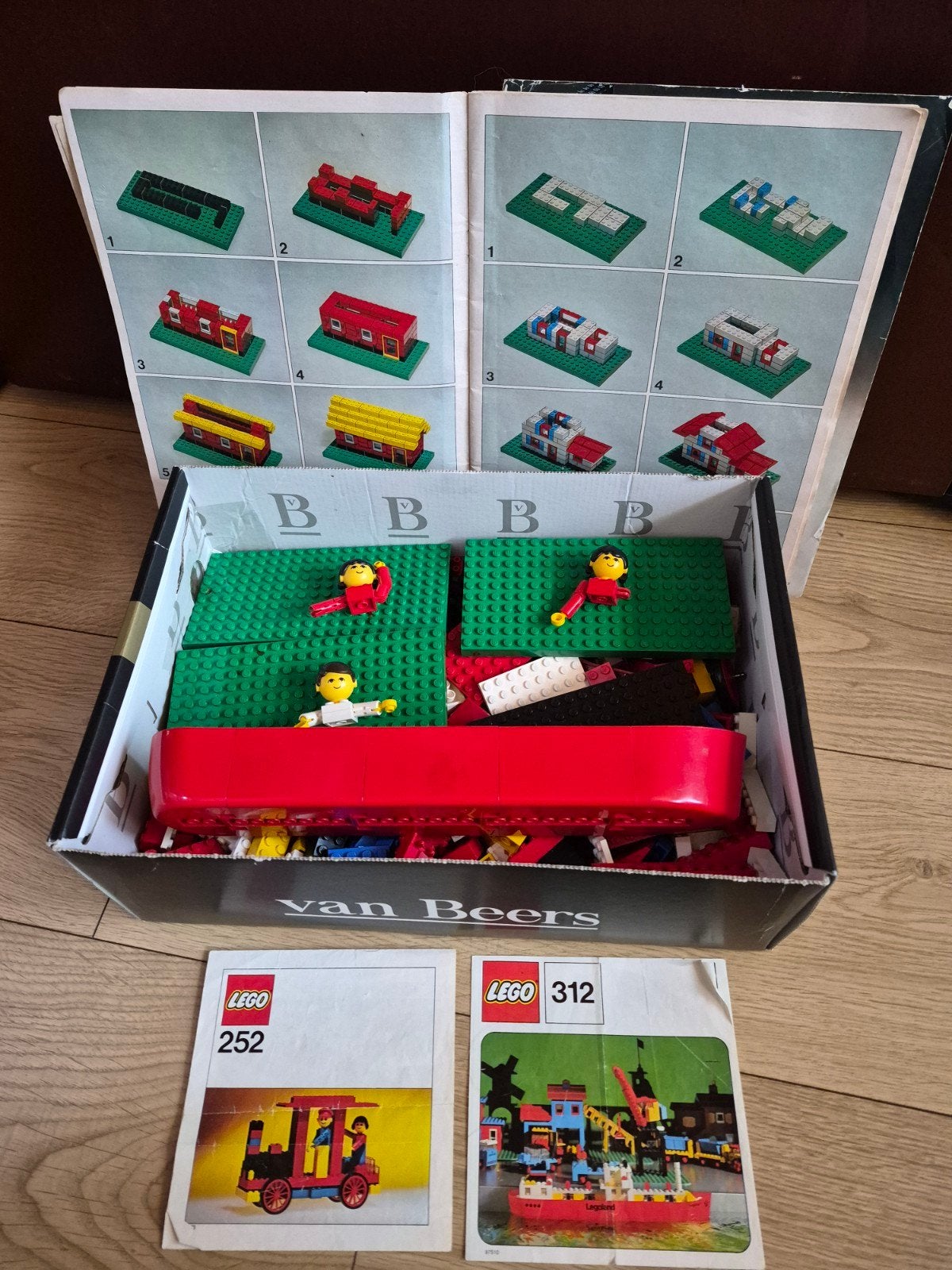 doos met diverse Lego bouwstenen en onderdelen, Kinderen en Baby's, Gebruikt, Lego, Ophalen of Verzenden, Losse stenen