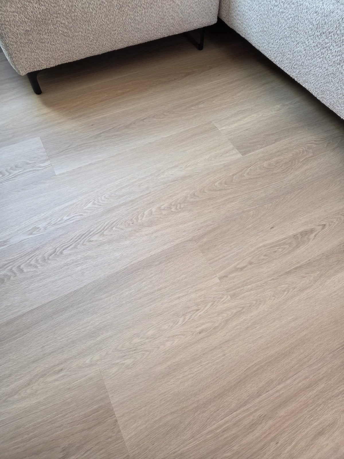 Natural oak click PVC vloer - 15,07 m2 - Nieuw in doos, Ophalen, Beige, Overige typen, Nieuw