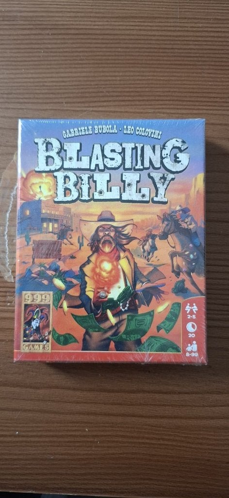 999Games Blasting Billy, Vijf spelers of meer, Ophalen of Verzenden, Nieuw, 999 Games
