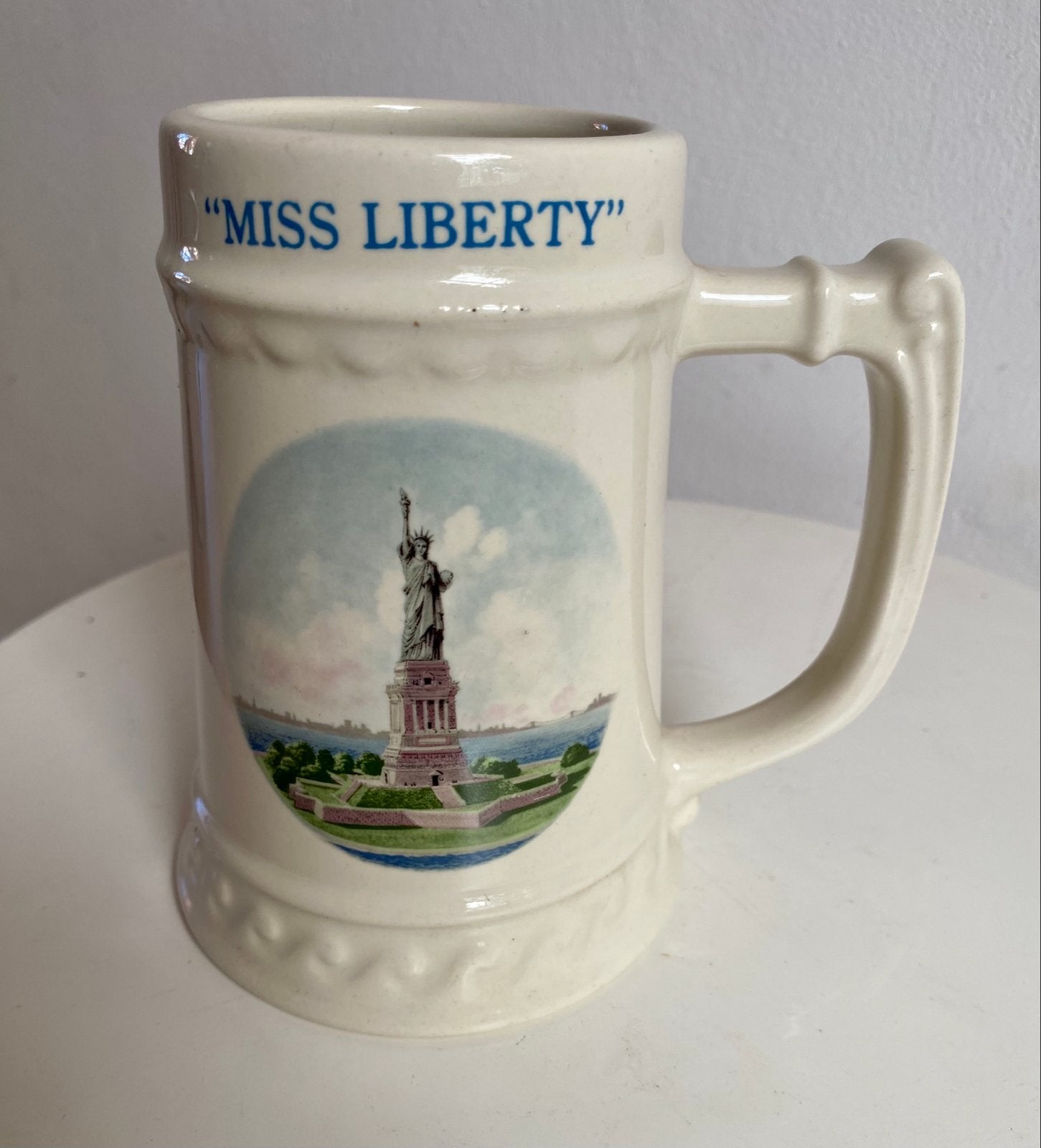 Vintage Miss Liberty Bierpul - Rand N China CO., Verzenden
