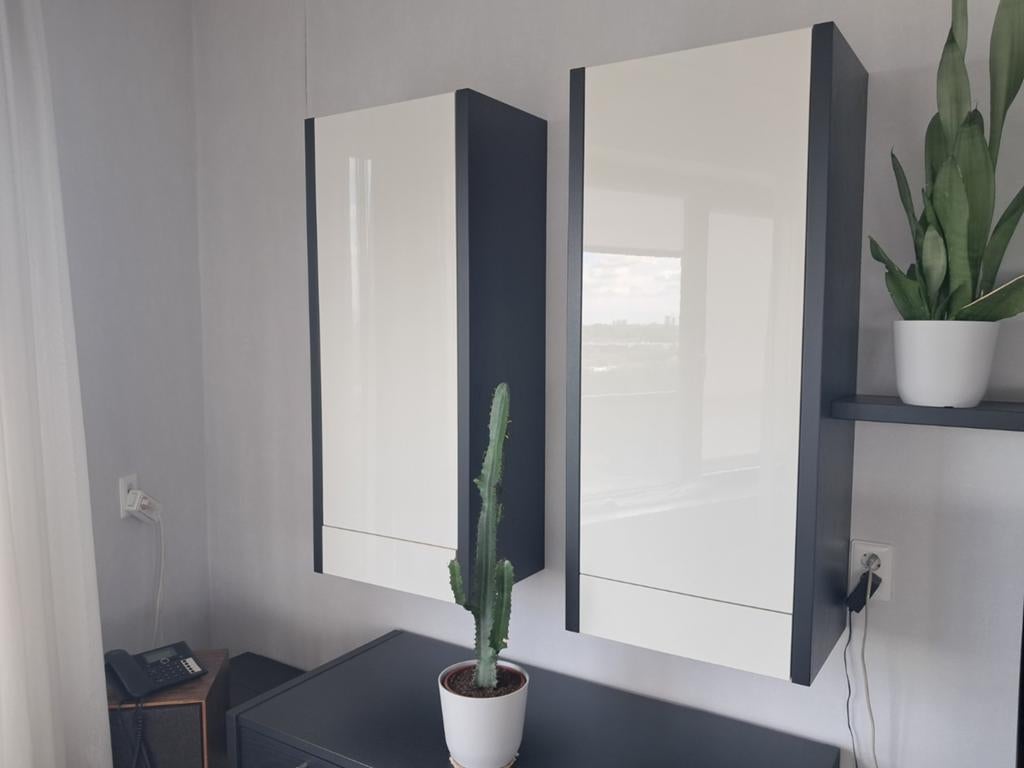 Set van 2 zwevende wandkasten met lades HULSTA, Ophalen, Zo goed als nieuw