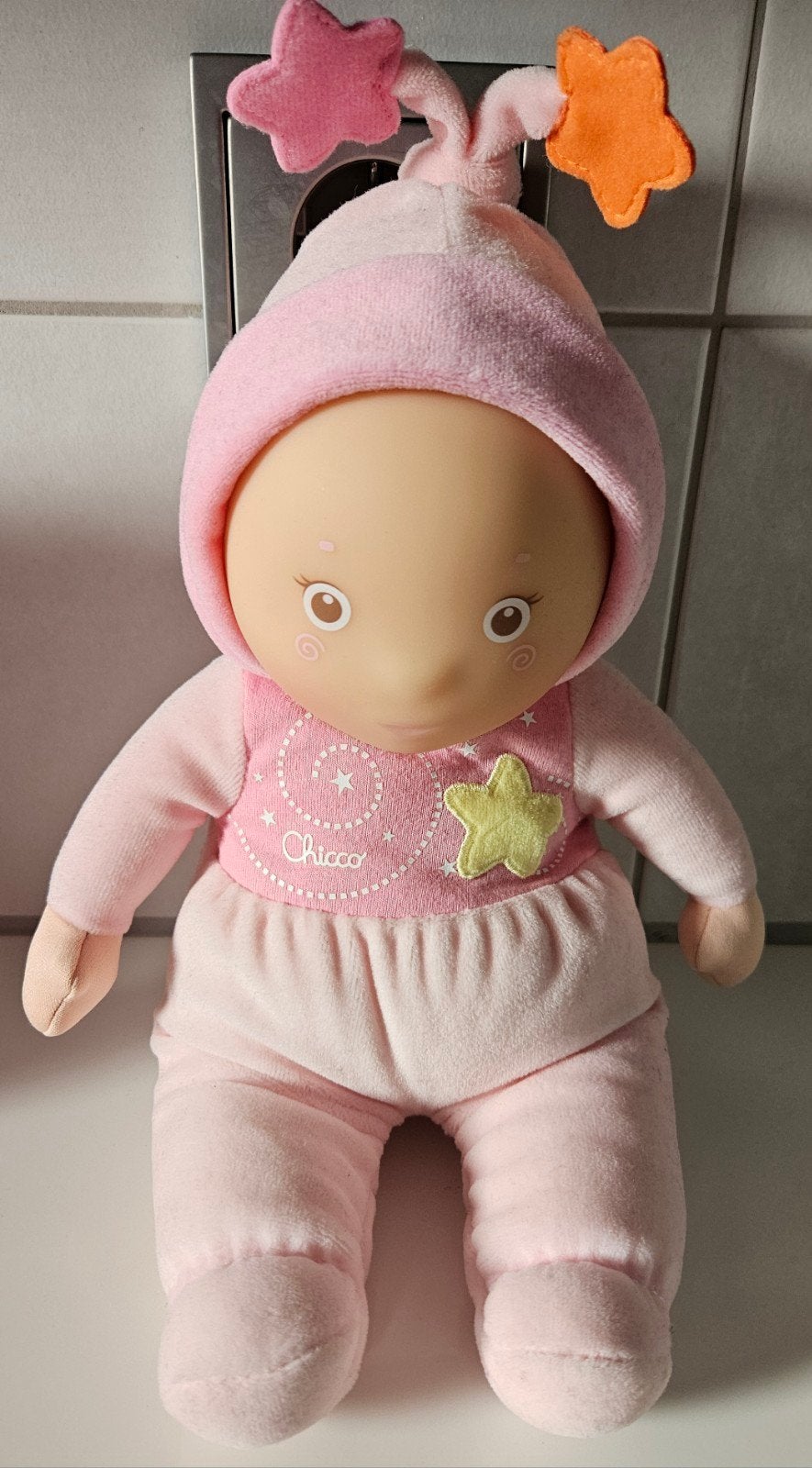 CHICCO KNUFFEL POP, Ophalen of Verzenden, Zo goed als nieuw, Babypop