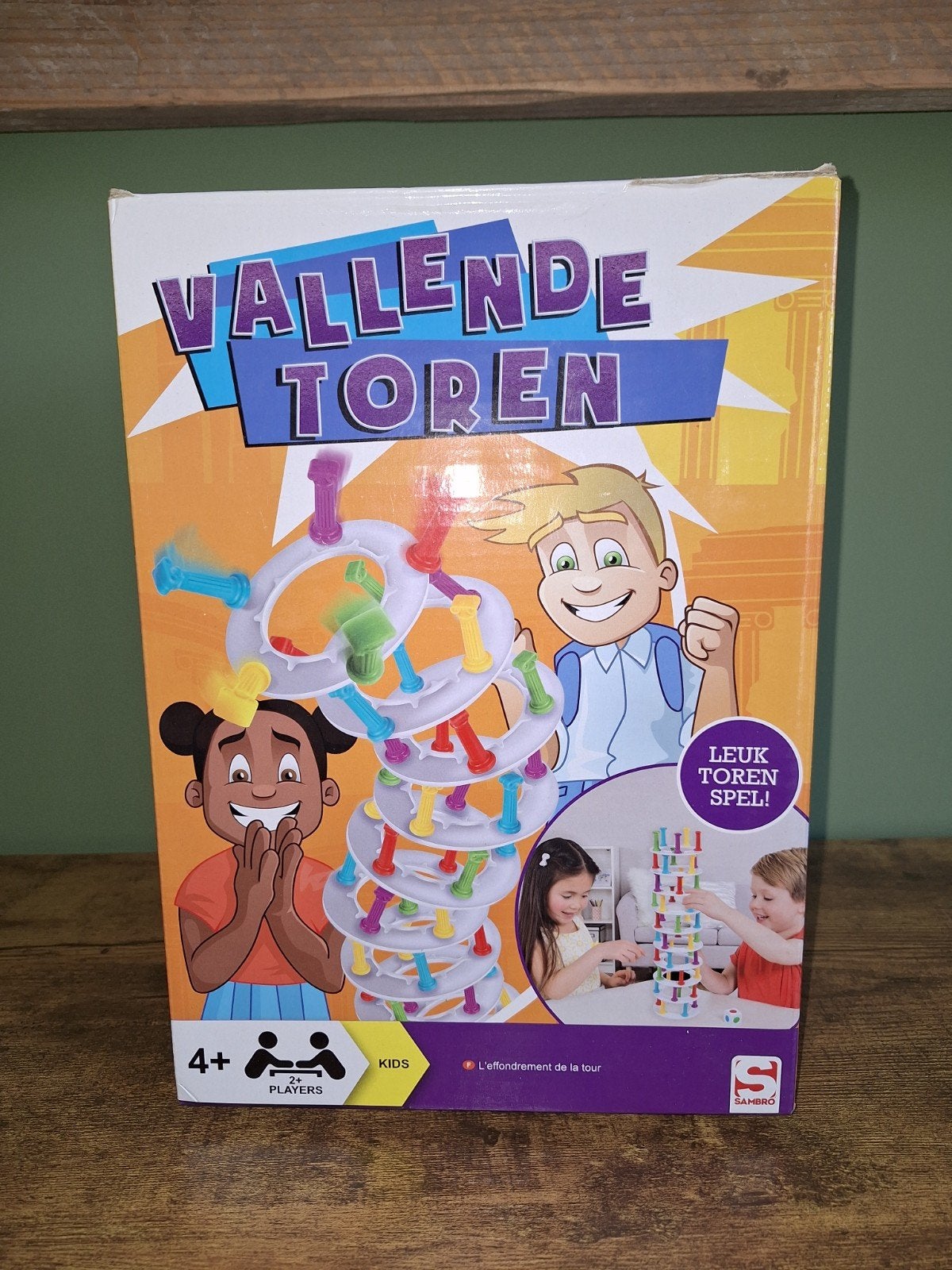 vallende toren, Een of twee spelers, Ophalen of Verzenden, Zo goed als nieuw, Sambro