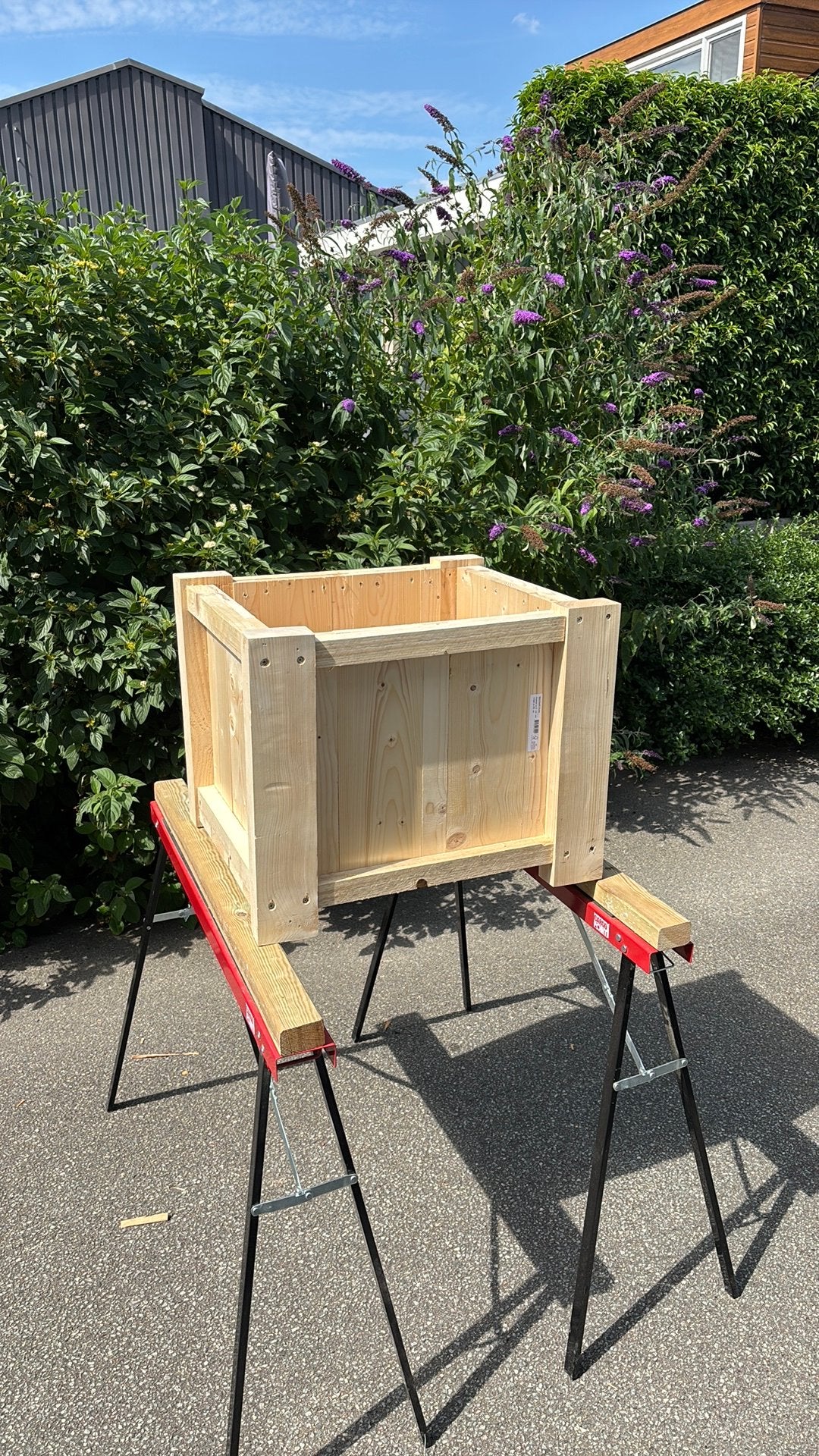 Robuusten plantenbak, Ophalen, Nieuw, 60 tot 100 cm, Rechthoekig