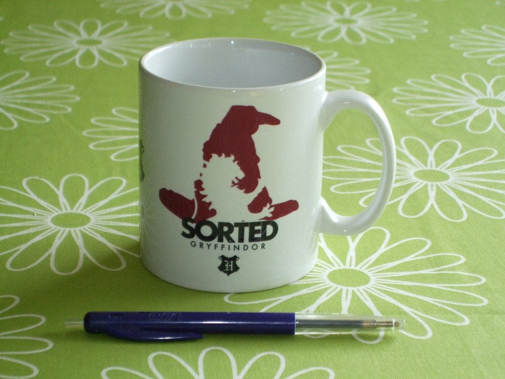 Sorted Gryffindor - Harry Potter Mok, Ophalen of Verzenden, Zo goed als nieuw