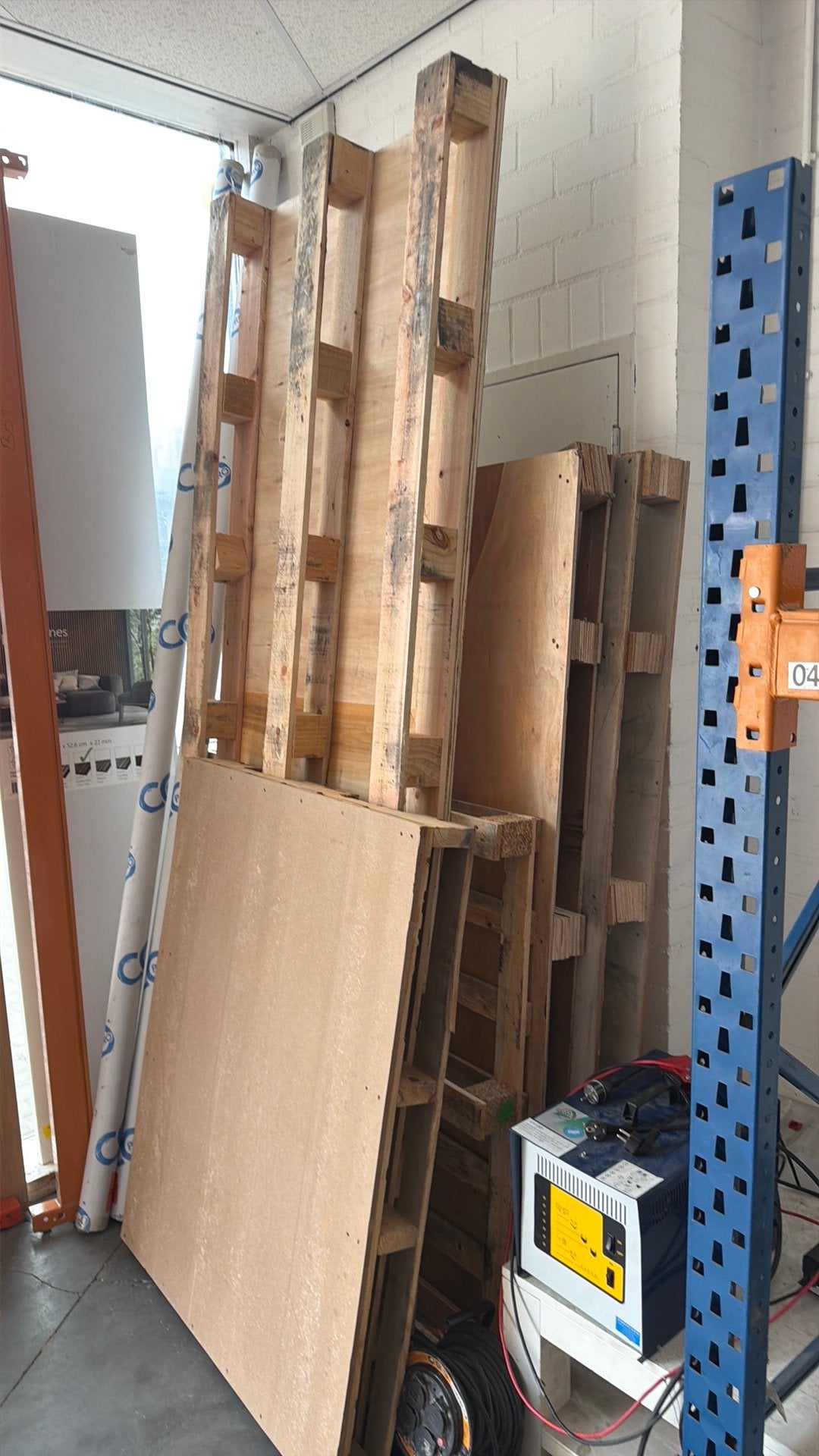 Gratis pallets, Ophalen, Gebruikt, Pallet
