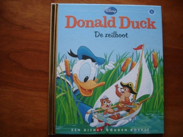 kleuter,03(3326) donald duck. de zeilboot, gouden boekje, Ophalen of Verzenden, Zo goed als nieuw, Fictie algemeen, Gouden boekje