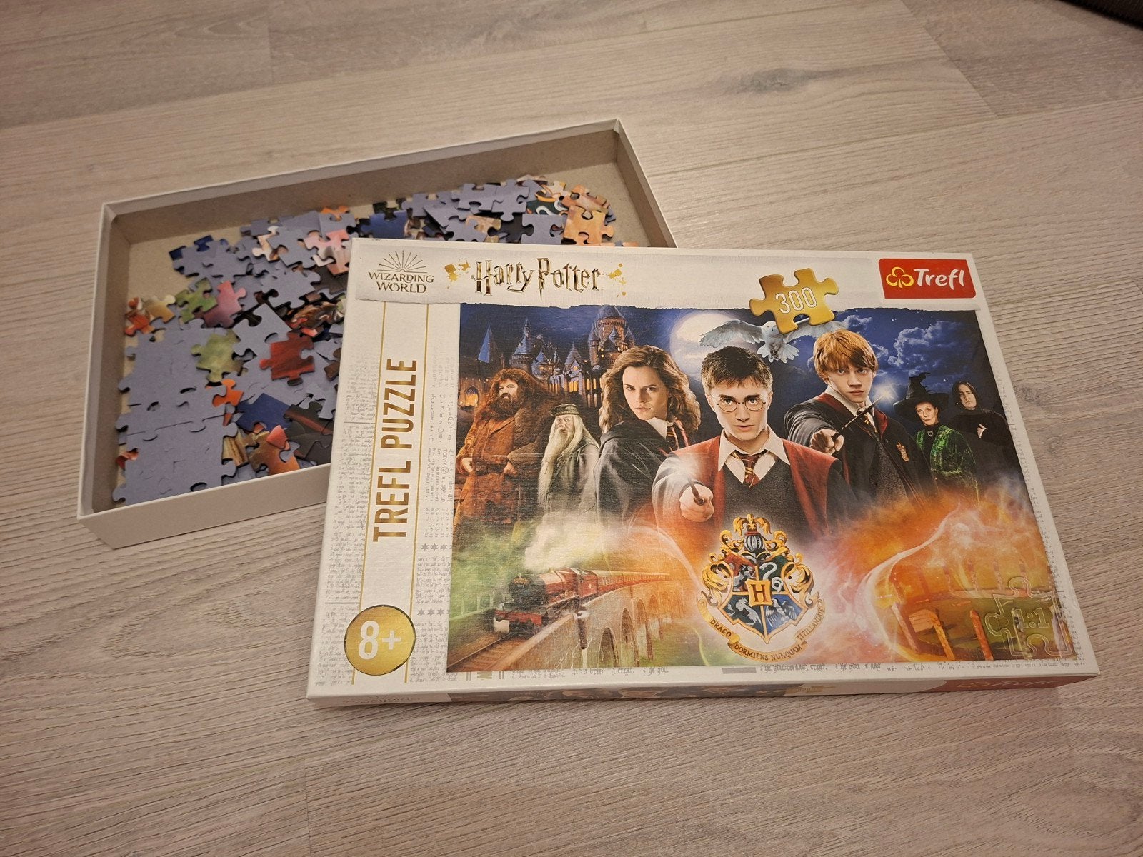 Harry Potter Trefl Legpuzzel 300 stukjes, Ophalen of Verzenden, Meer dan 50 stukjes, Gebruikt, 6 jaar of ouder