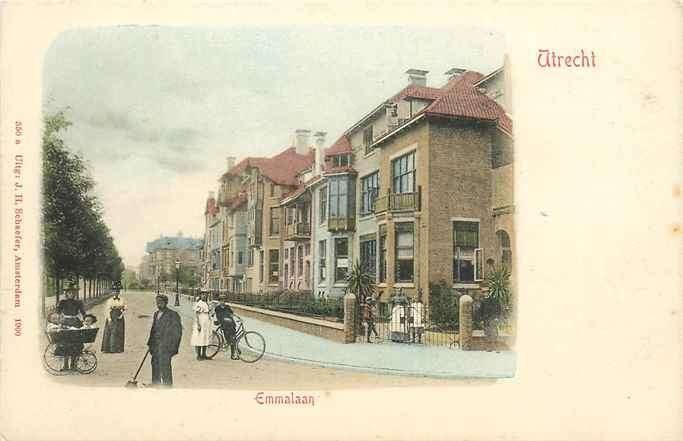 301-197-039 Utrecht Emmalaan, Verzenden, Voor 1920, Utrecht