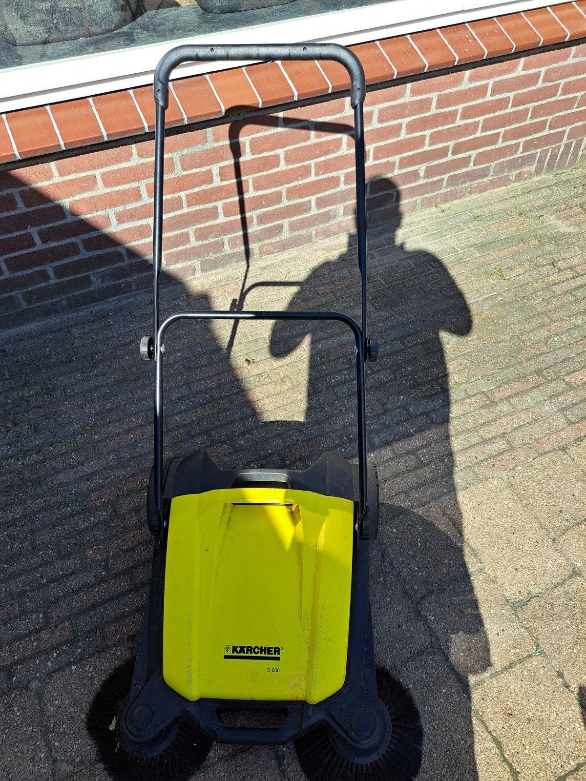 Kärcher S 650 veegmachine - Gebruikt, Ophalen of Verzenden, Gebruikt, Kärcher