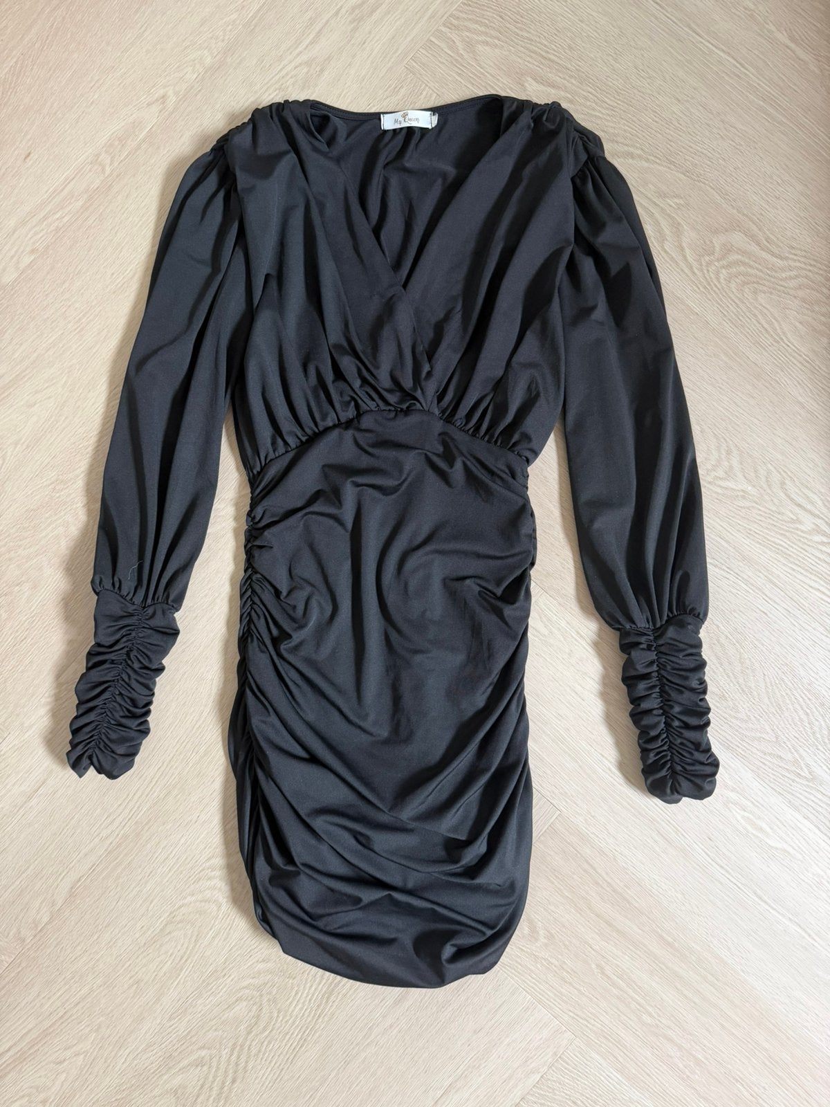 Jurkje, Zwart, Ophalen of Verzenden, Zo goed als nieuw, Maat 36 (S)
