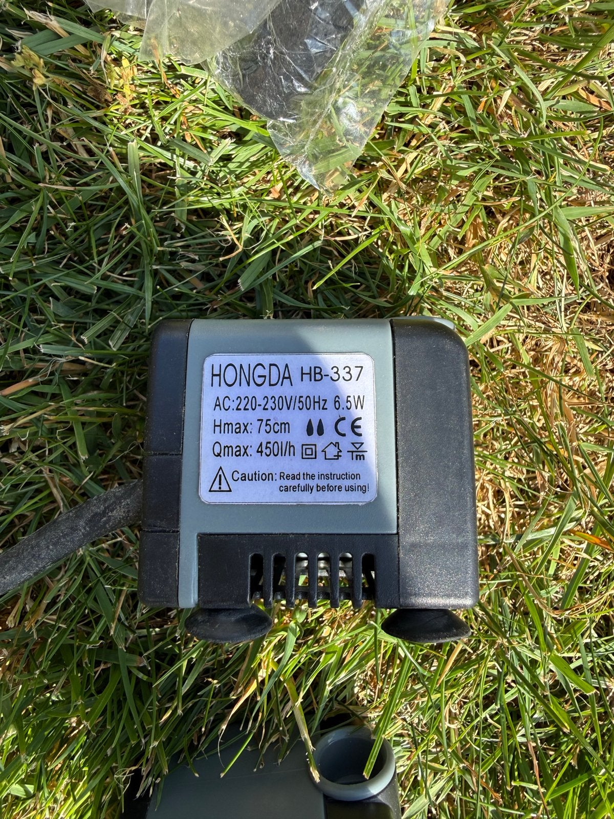 HONGDA HB-337 Vijverpompen - 2 stuks, Tuin en Terras, Waterpompen, Ophalen, Nieuw, Elektrisch, Overige typen