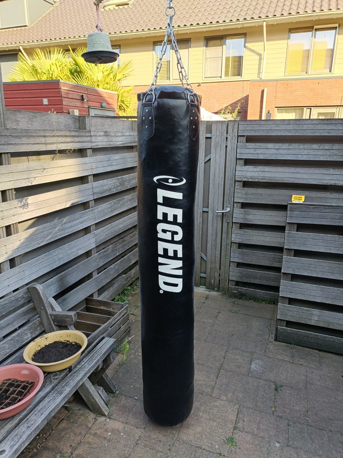 Stevige kickboks (Legend) zak te koop, Sport en Fitness, Overige, Vechtsportmateriaal, Zo goed als nieuw, Groter dan maat XL