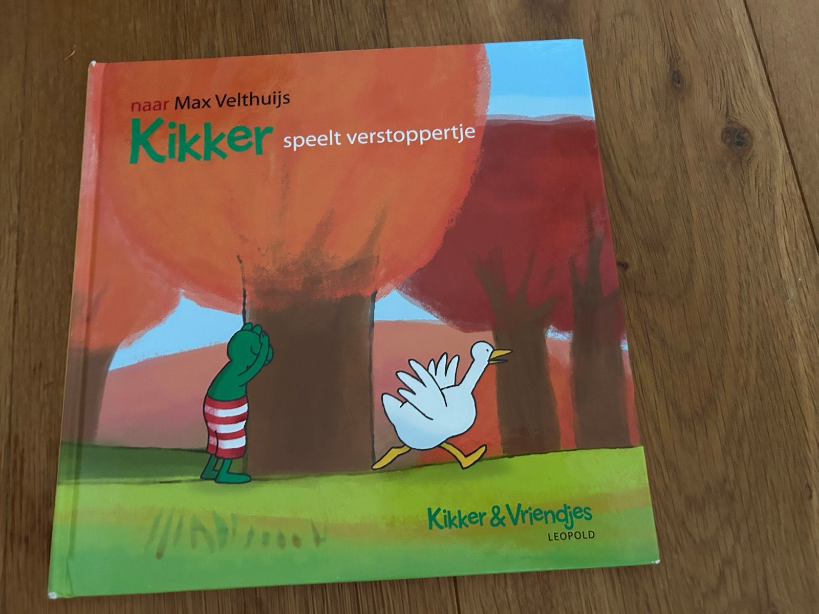 Kikker speelt verstoppertje - Max Velthuijs, Boeken, Ophalen, Fictie algemeen, Jongen of Meisje, Zo goed als nieuw