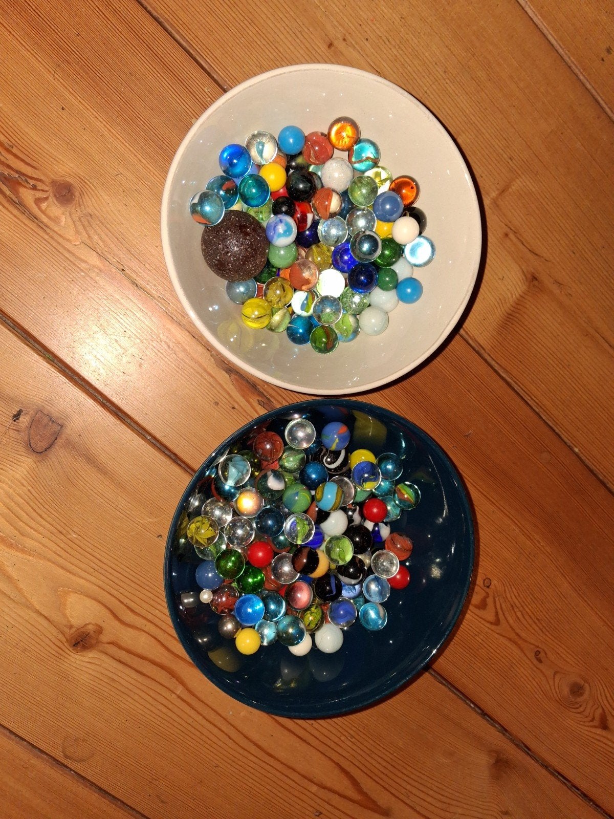 Grote collectie knikkers, Verzamelen, Ophalen, Gebruikt