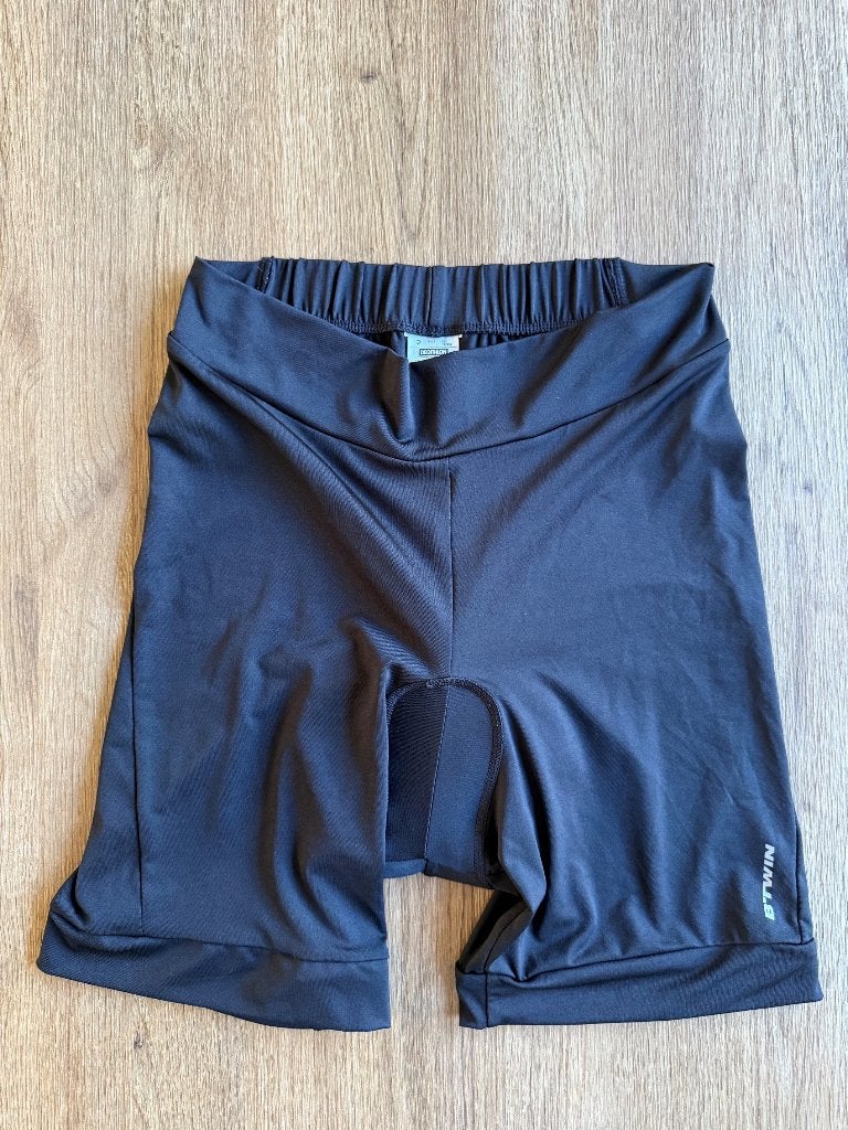 Fietsbroek maat L van Decathlon Btwin, Maat 52/54 (L), Zwart, Ophalen of Verzenden, Zo goed als nieuw
