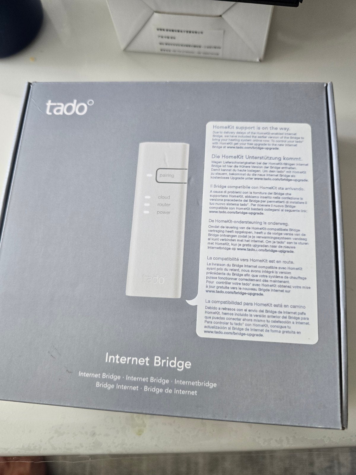 Tado Internet Bridge - Nieuw in doos, Ophalen of Verzenden, Nieuw, Router, Tado