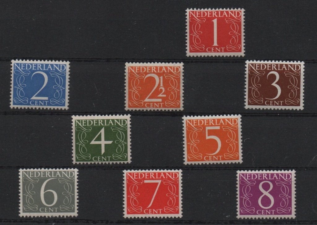 ‹(•¿•)› nl k0964 cijferzegels van krimpen, Postzegels en Munten, Postzegels | Nederland, Verzenden, Na 1940, Postfris