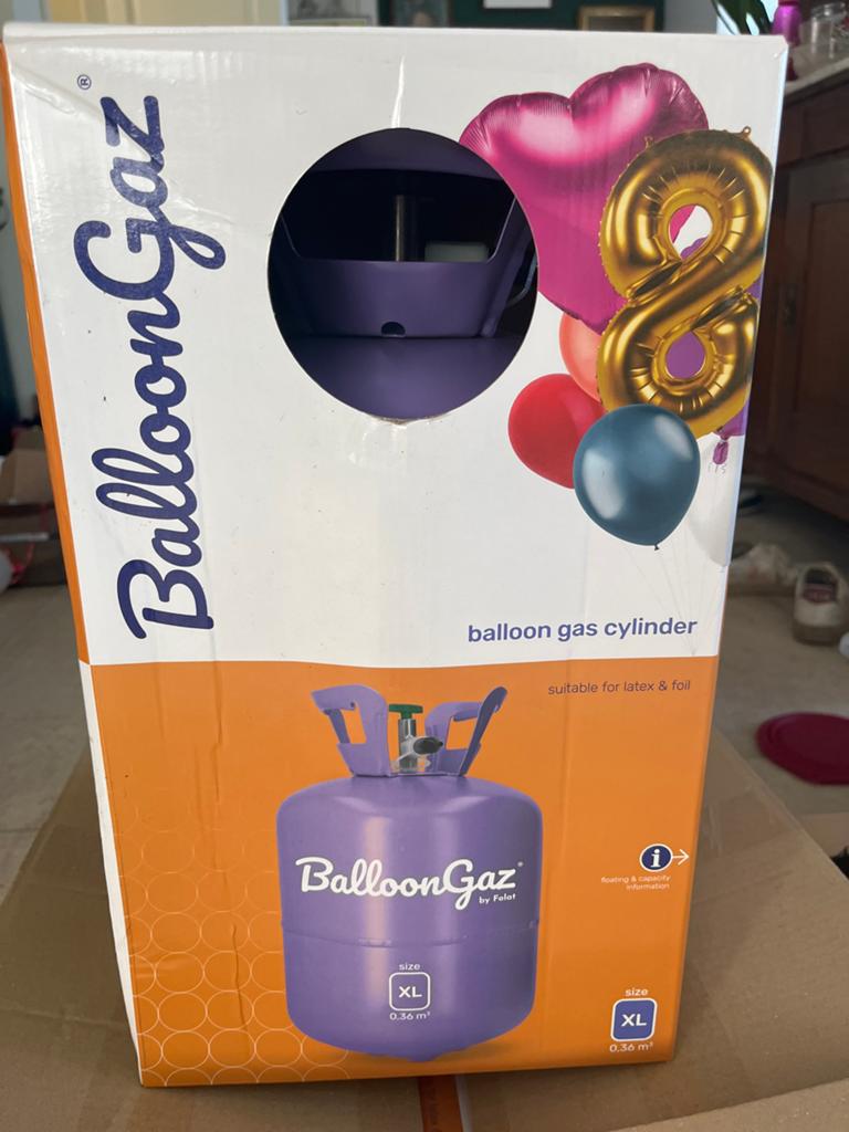 BallonGas XL Heliumtank voor ballonnen, Ophalen, Nieuw, Feestartikel, Verjaardag