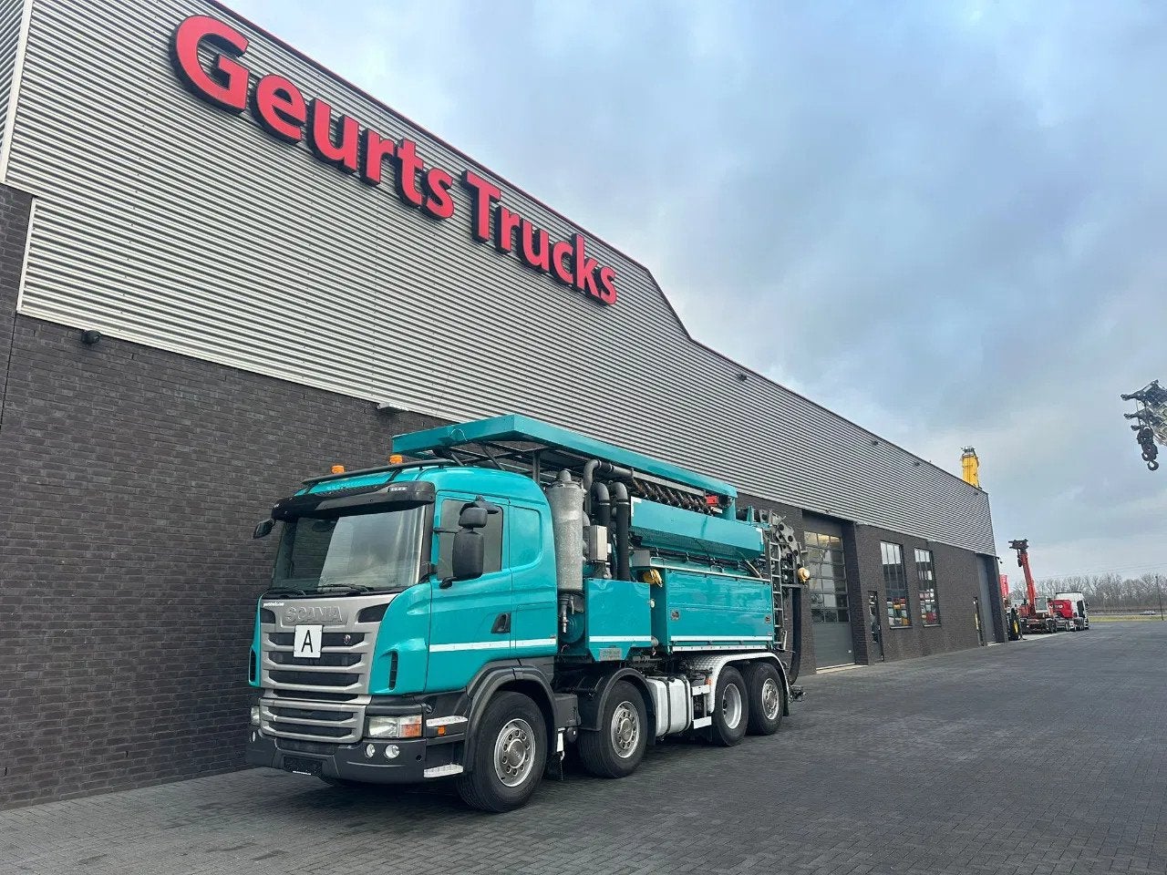 Scania G480 LB 8X2 6MNA ZUIG/SPOEL COMBI MET WATERRECYCLING, Auto's, Euro 5, Scania, Bedrijf, 480 pk
