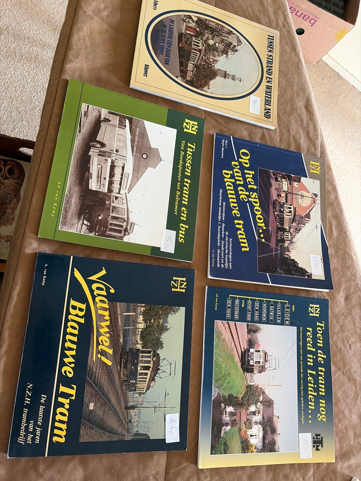 De Blauwe Tram Collectie boeken over trams en bussen, Ophalen of Verzenden, Gelezen, Tram