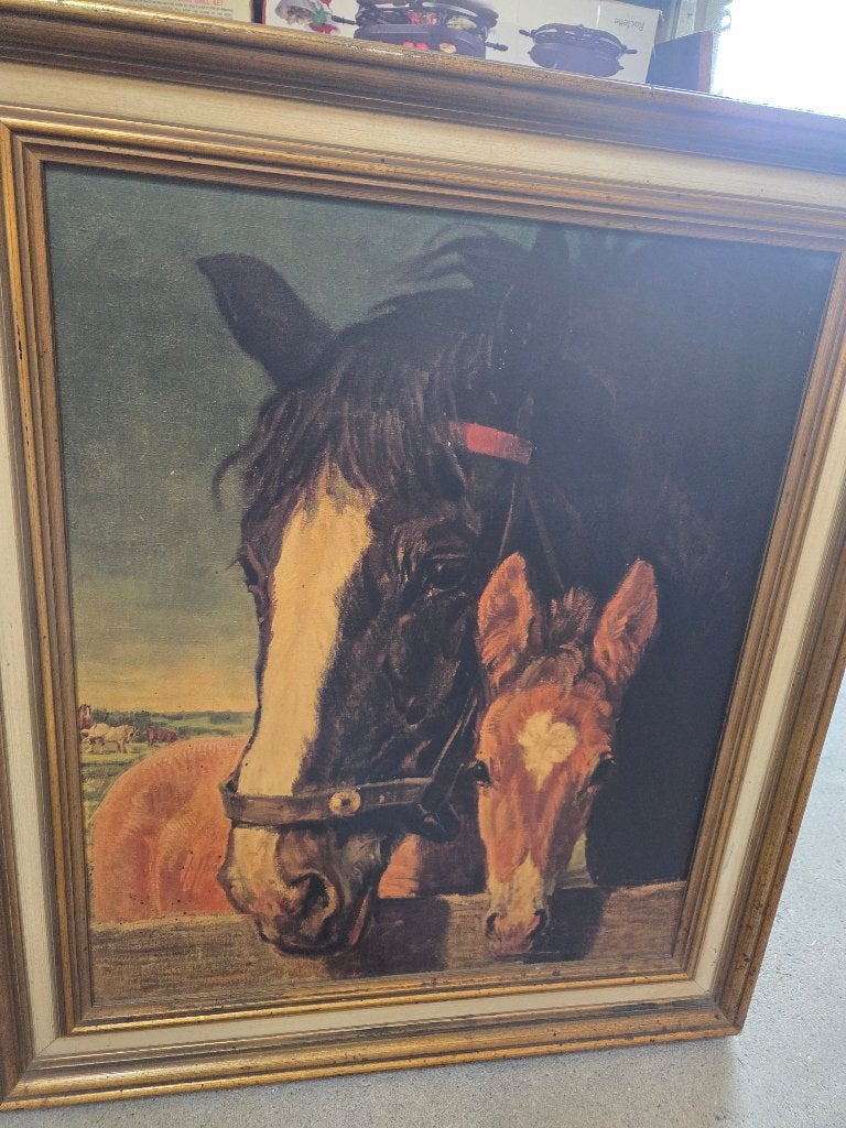 Schilderij, Ophalen, Overige stijlen, Ingelijst, Dieren