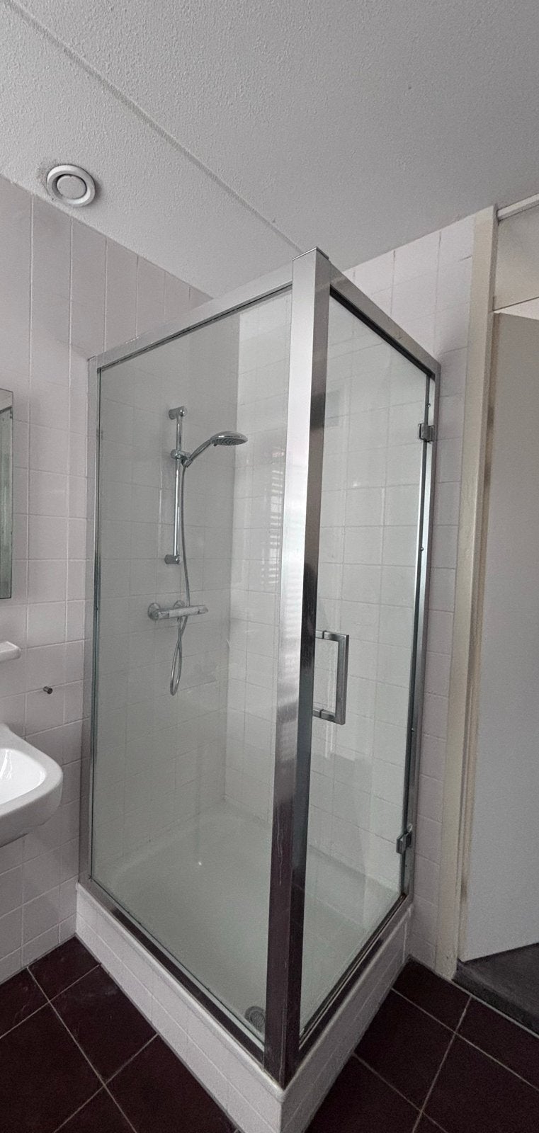 Douchecabine, Ophalen of Verzenden, Gebruikt, Chroom, Douche