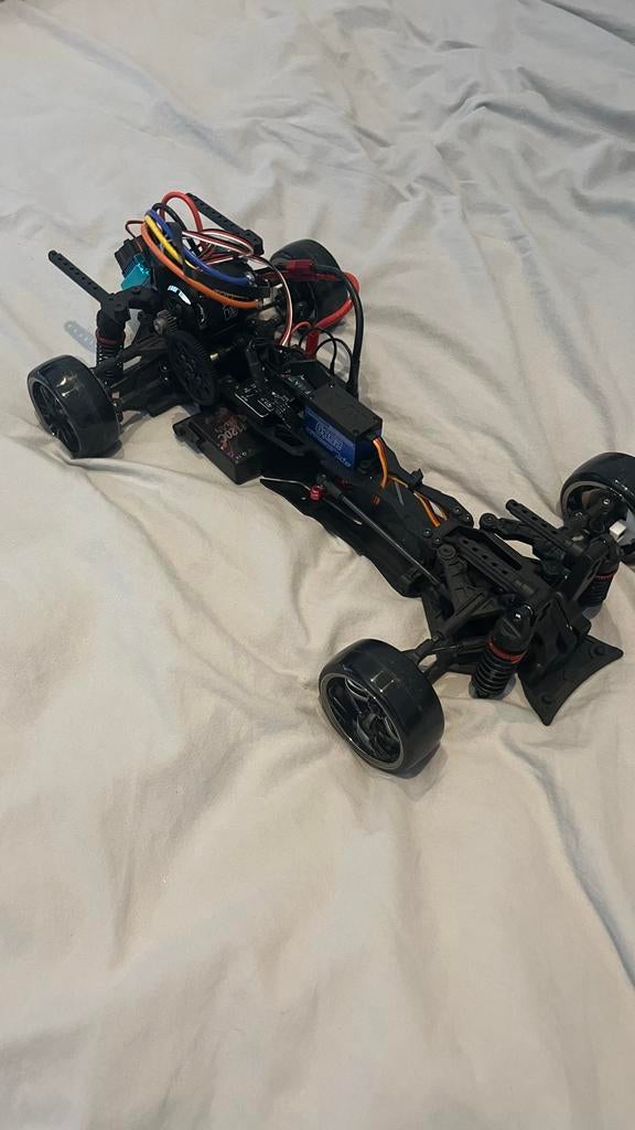 Volledig gebouwde sakura d6s rc drift auto, Elektro, Ophalen of Verzenden, Zo goed als nieuw, Schaal 1:10