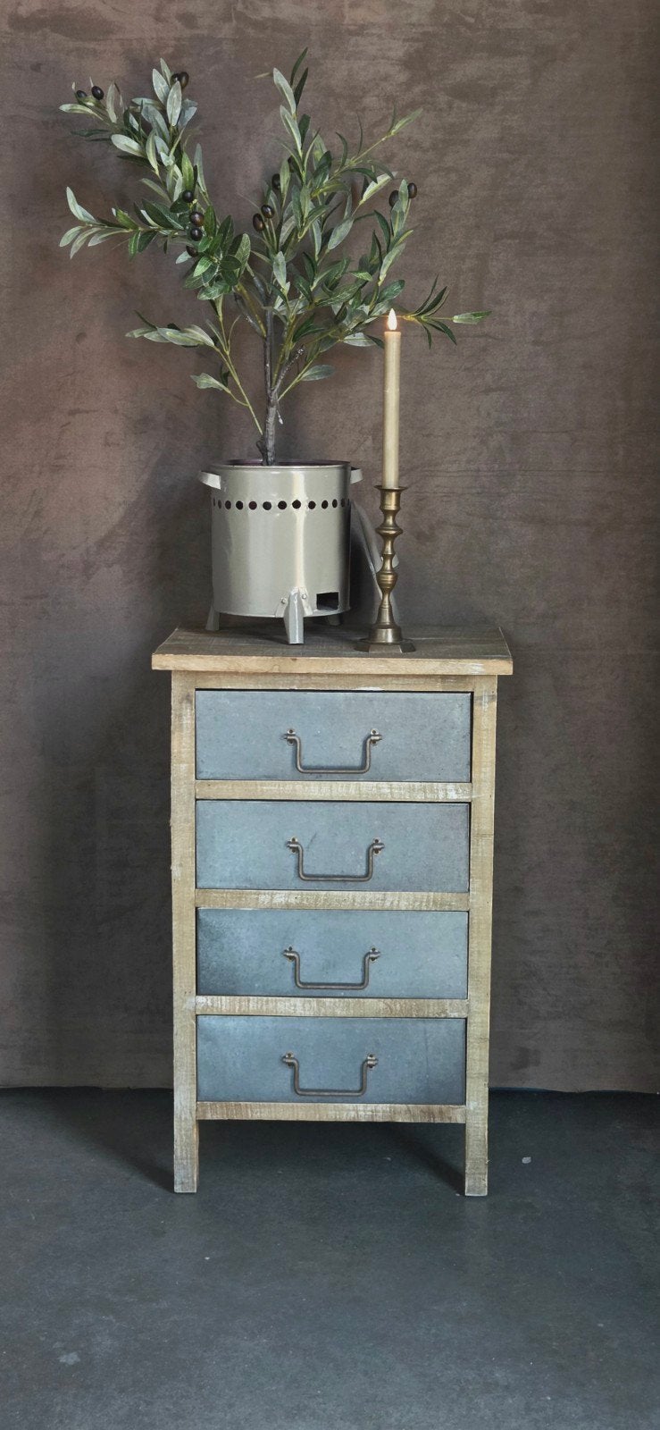 Stoer industrieel ladenkastje halkastje kastje kast !, Huis en Inrichting, Kasten | Ladekasten, Ophalen, 25 tot 50 cm, Minder dan 50 cm