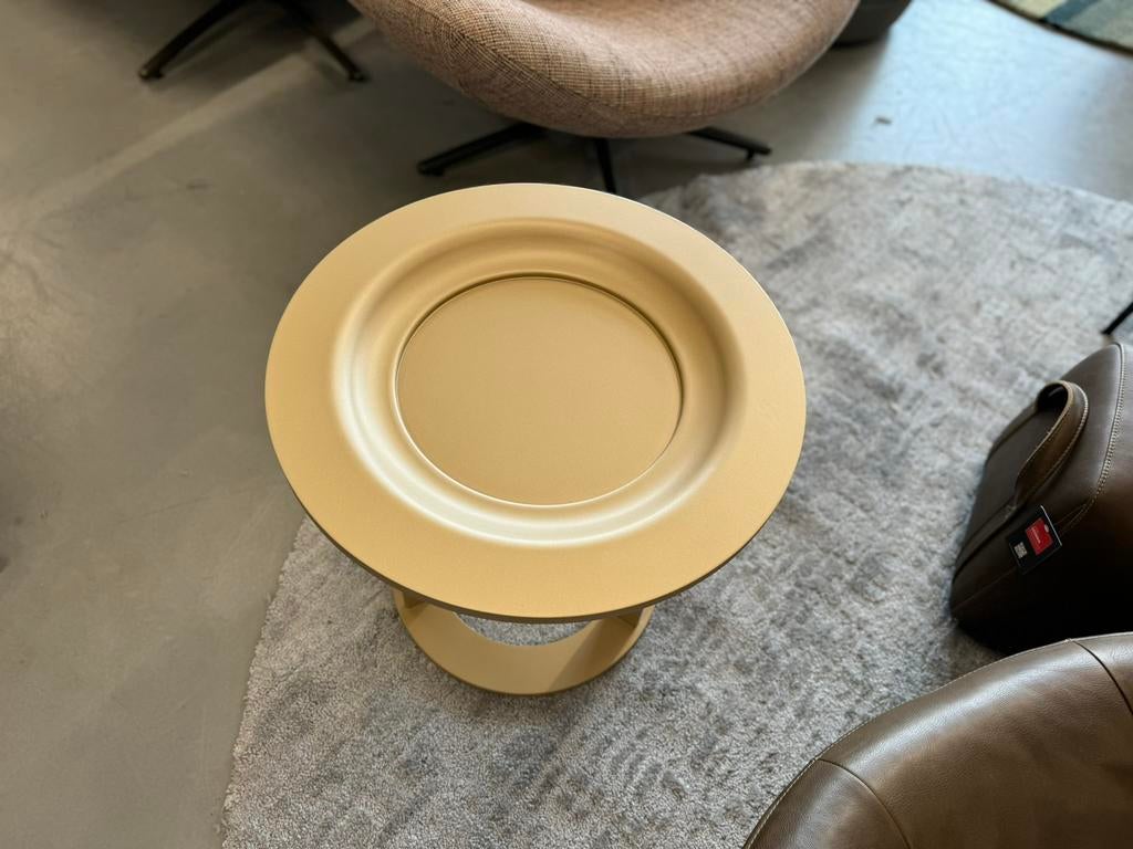 Showmodel Linteloo Obi bijzettafel Design Tafel, Huis en Inrichting, Tafels | Bijzettafels, Minder dan 55 cm, Rond, Nieuw, Ophalen of Verzenden