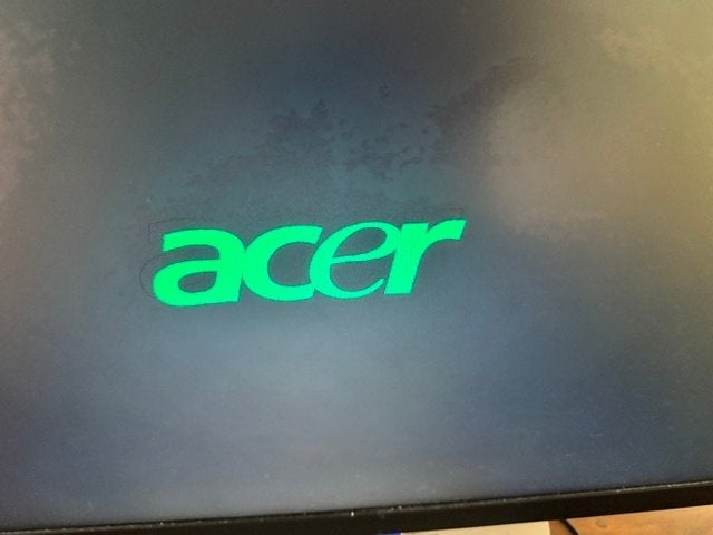 Acer 24" monitor, Ophalen, Gebruikt, 24", Ingebouwde speakers