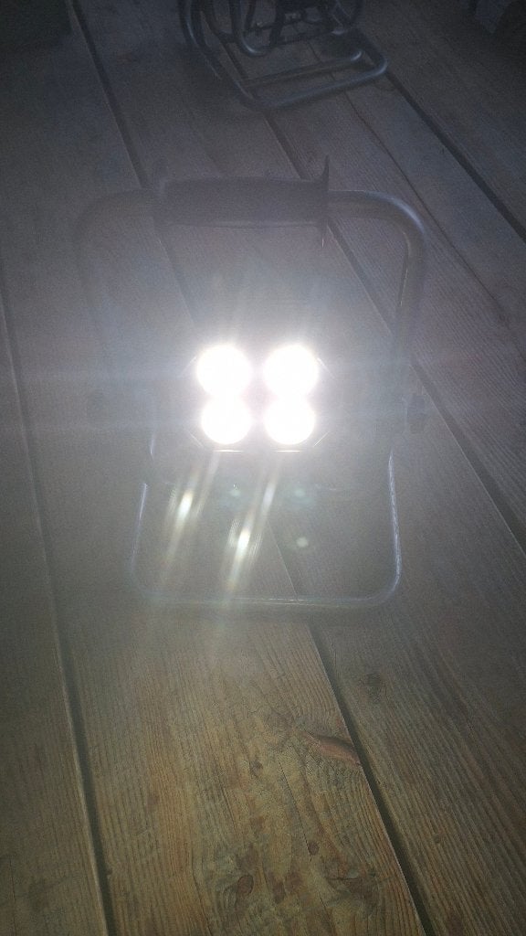 Fenon TW-40 Accu bouwlamp Voor Makita Bosch Hikoki Panasonic, ,, Nieuw, Ophalen of Verzenden, ,