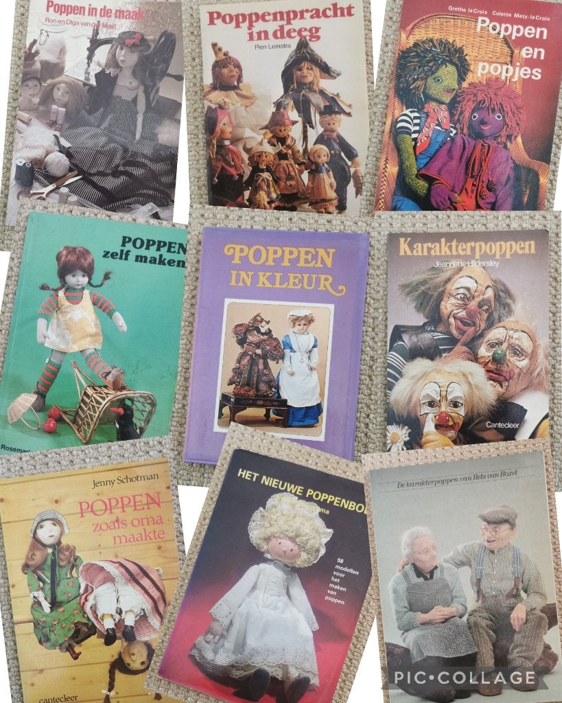 125 .. 9 x poppen maken, Hobby en Vrije tijd, Knutselen, Ophalen of Verzenden, Nieuw