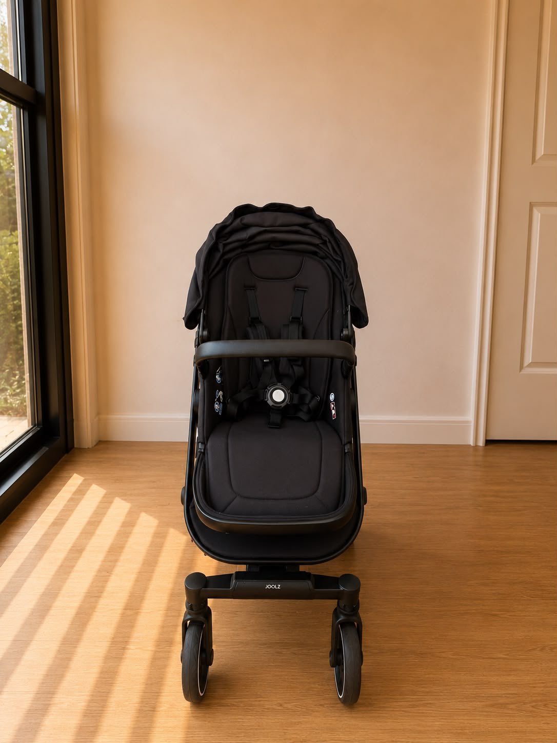 Zwarte Joolz Geo 3 Combi Kinderwagen, Zo goed als nieuw, Duowagen, Combiwagen, Ophalen