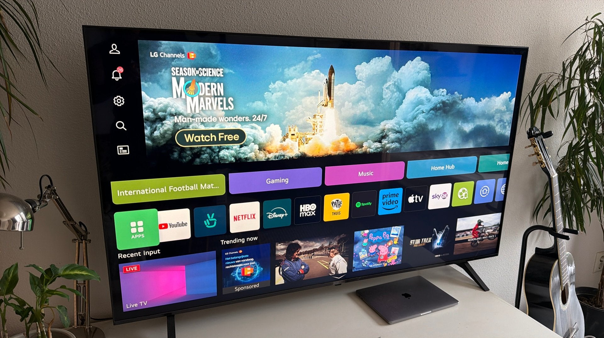LG Oled 65 inch TV, Ophalen, 120 Hz, Zo goed als nieuw, 100 cm of meer