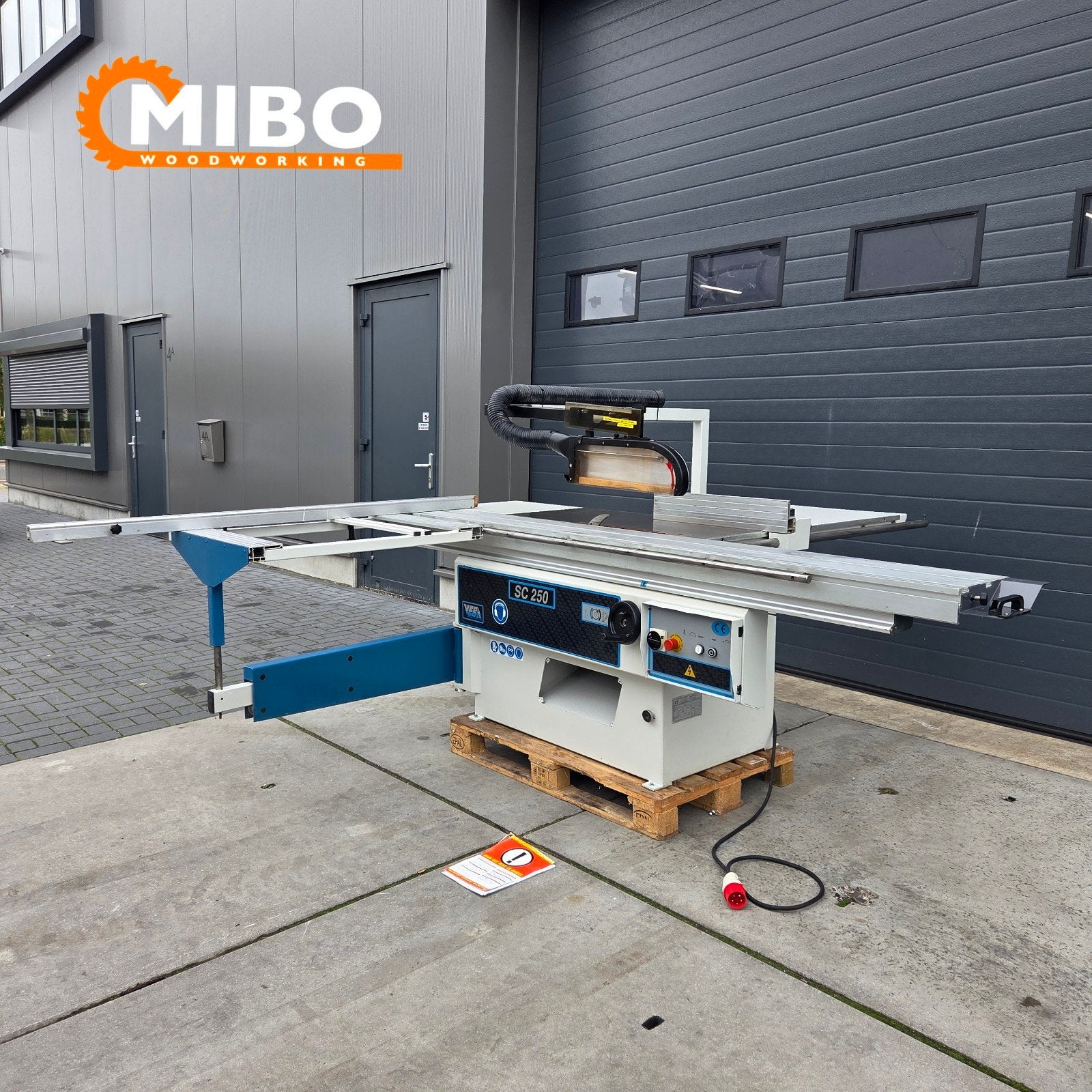 Veba formaatzaag 2600mm paneelzaag compact ** platenzaag, 70 mm of meer, Overige typen, Ophalen of Verzenden, Zo goed als nieuw