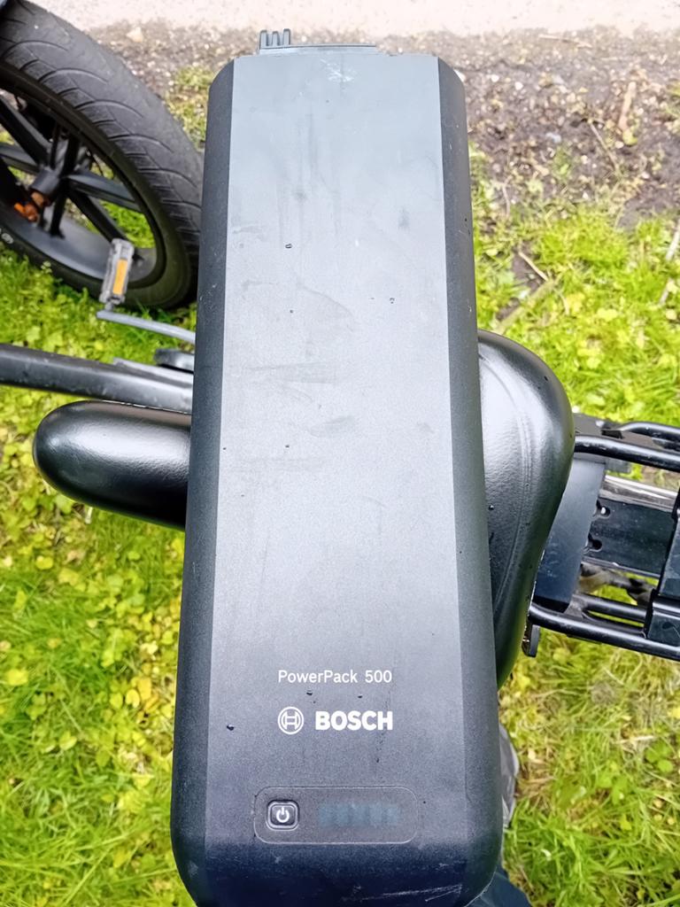 Bosch PowerPack 500 E-bike accu - Gebruikt, Fietsen en Brommers, Fietsaccessoires | Fietsaccu's, Ophalen of Verzenden, Gebruikt