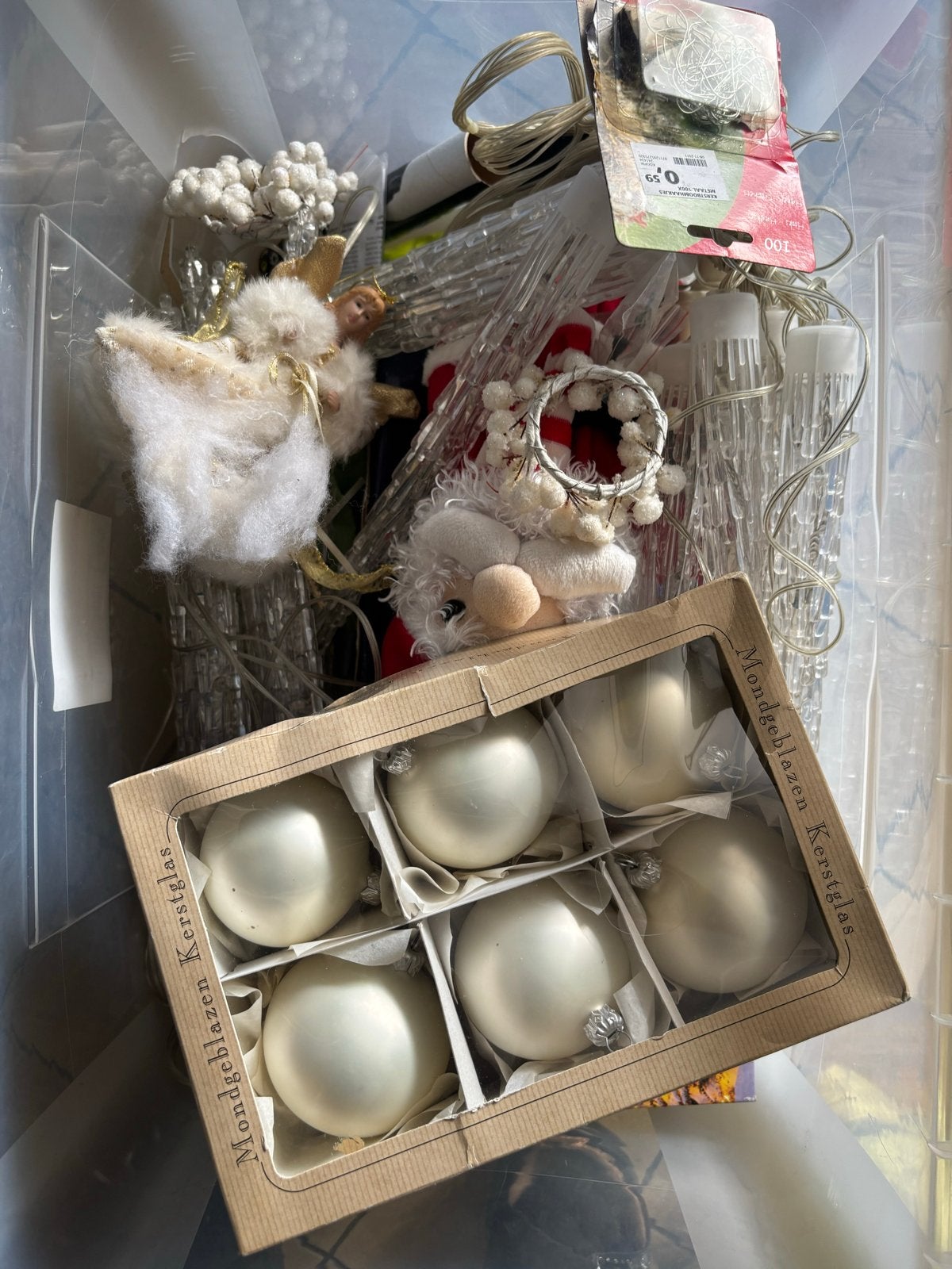 Grote partij kerstdecoratie te koop!, Diversen, Ophalen, Zo goed als nieuw