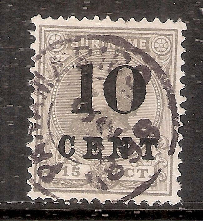 Suriname Nr 30  gebruikt., Ophalen of Verzenden, Gestempeld