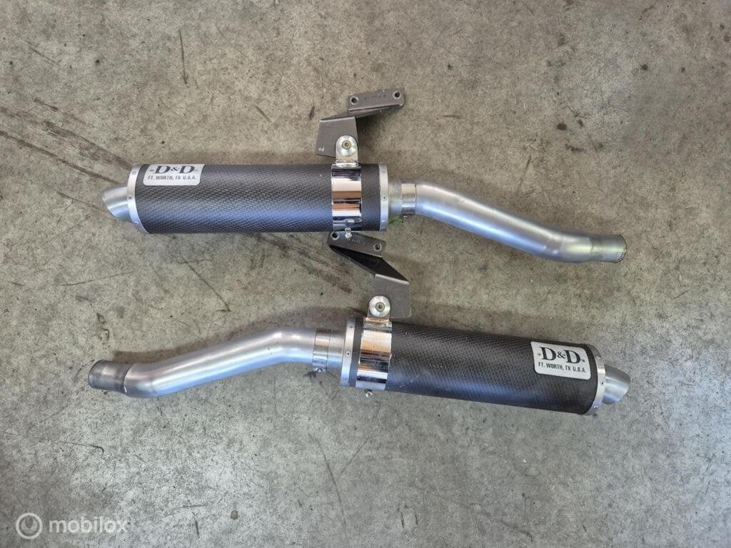 Hoge carbon dempers uitlaten 851 888 SS Supersport SSie 900, Motoren, Gebruikt, Factorystore.service@ducati.com, Ophalen of Verzenden