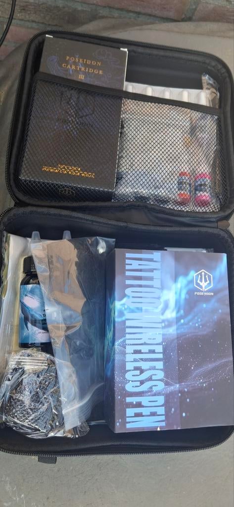 Tattoo machine wireless rotary starters set NIEUW in doos, Ophalen of Verzenden, Nieuw