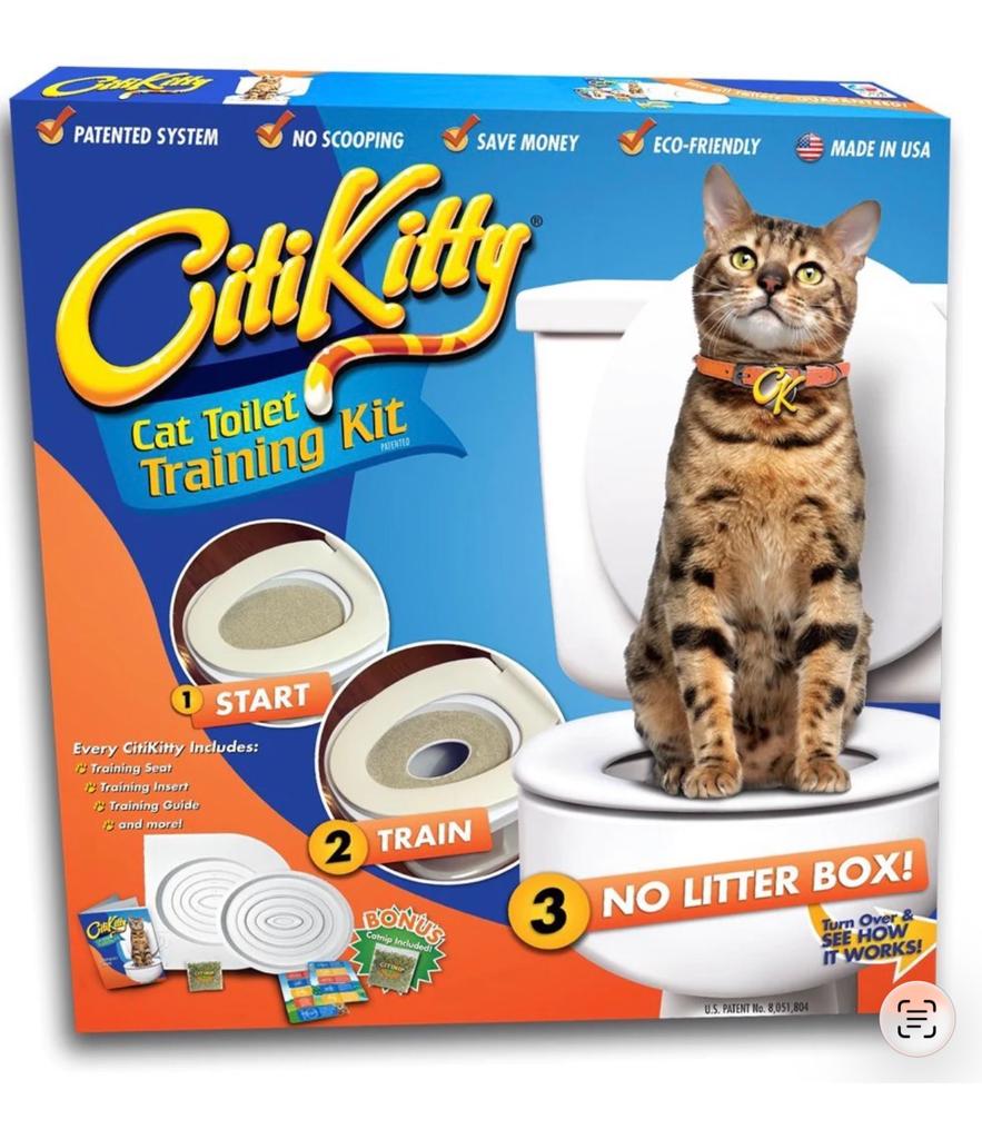 CitiKitty Cat Toilet Training Kit - Kat Poes op toilet wc, Nieuw, Ophalen of Verzenden, H, H